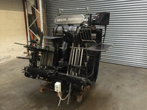 Heidelberg GT Foiler Die-cutter 34mm x 46mm